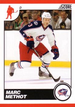 #167 Marc Methot - Columbus Blue Jackets - 2010-11 Score Hockey