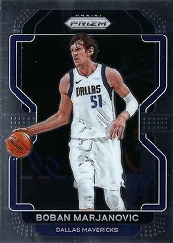 #167 Boban Marjanovic - Dallas Mavericks - 2021-22 Panini Prizm Basketball