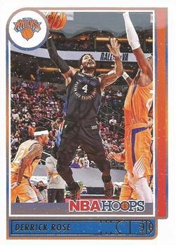 #167 Derrick Rose - New York Knicks - 2021-22 Hoops Winter Basketball