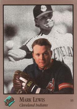 #167 Mark Lewis - Cleveland Indians - 1992 Studio Baseball