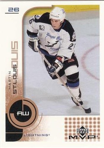 #167 Martin St. Louis - Tampa Bay Lightning - 2002-03 Upper Deck MVP Hockey