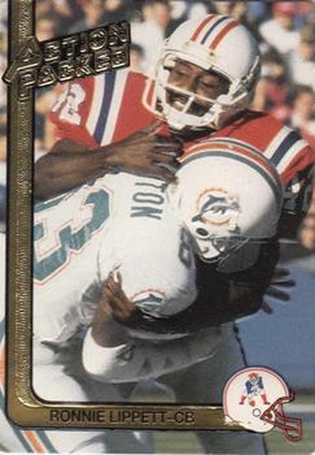 #167 Ronnie Lippett - New England Patriots - 1991 Action Packed Football