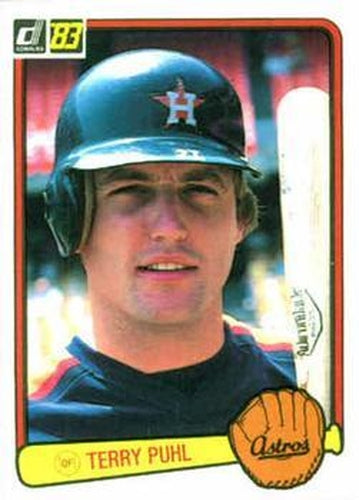 #167 Terry Puhl - Houston Astros - 1983 Donruss Baseball