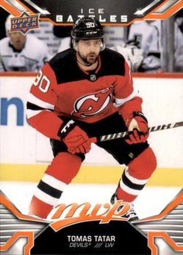 #167 Tomas Tatar - New Jersey Devils - 2022-23 Upper Deck MVP - Ice Battles Hockey