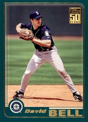#167 David Bell - Seattle Mariners - 2001 Topps Baseball
