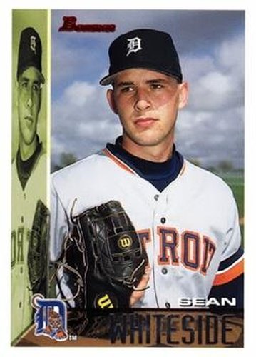 #167 Sean Whiteside - Detroit Tigers - 1995 Bowman Baseball