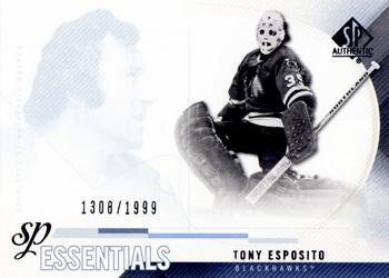 #167 Tony Esposito - Chicago Blackhawks - 2010-11 SP Authentic Hockey