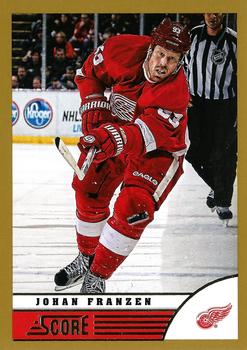 #167 Johan Franzen - Detroit Red Wings - 2013-14 Score - Gold Hockey
