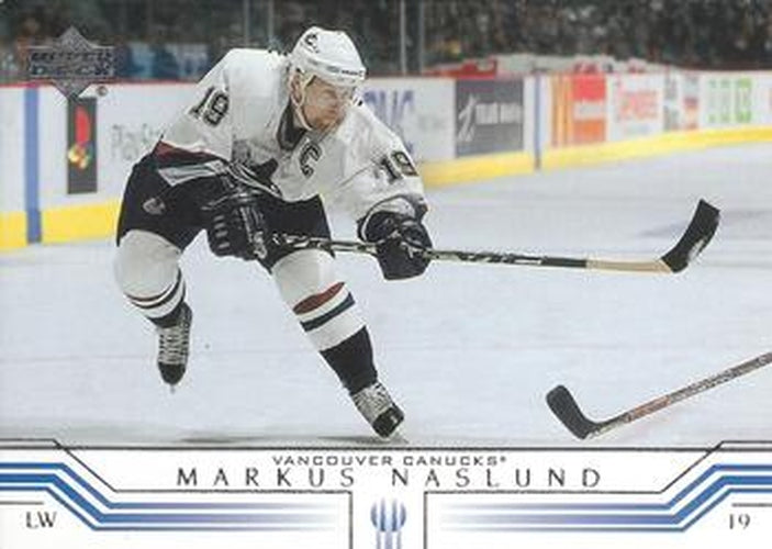 #167 Markus Naslund - Vancouver Canucks - 2001-02 Upper Deck Hockey
