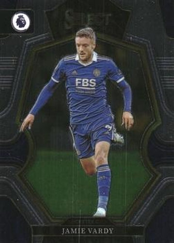 #167 Jamie Vardy - Leicester City - 2022-23 Panini Select Premier League Soccer