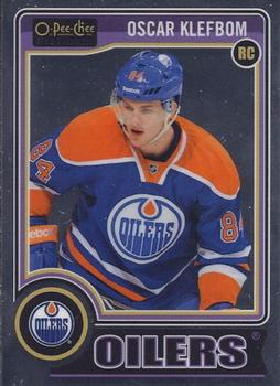 #167b Oscar Klefbom - Edmonton Oilers - 2014-15 O-Pee-Chee Platinum Hockey