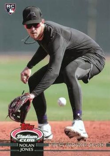 #167b Nolan Jones - Colorado Rockies - 2023 Stadium Club Baseball