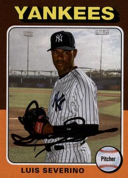 #168 Luis Severino - New York Yankees - 2019 Topps Archives Baseball