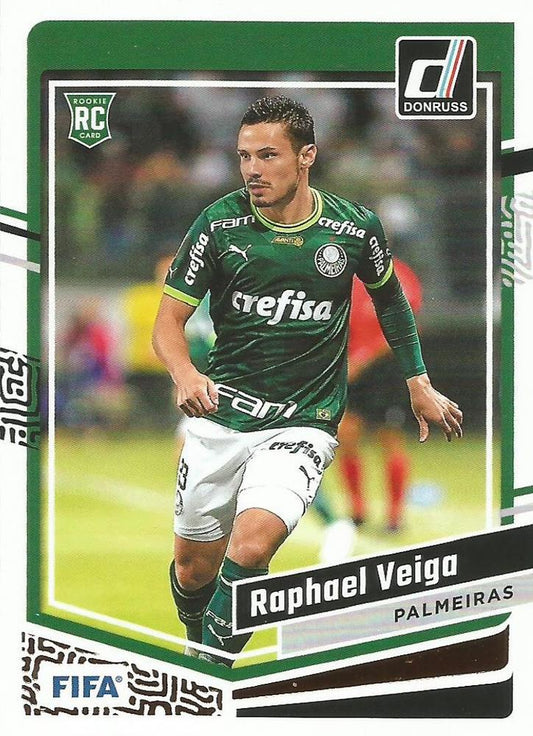 #168 Raphael Veiga - SE Palmeiras - 2023-24 Donruss Soccer
