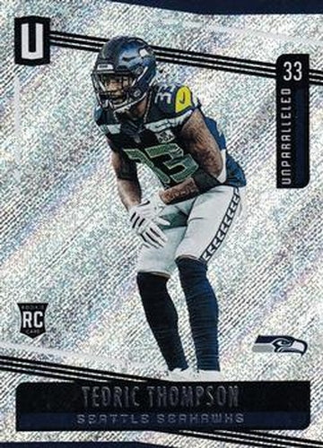 #168 Tedric Thompson - Seattle Seahawks - 2019 Panini Unparalleled Football