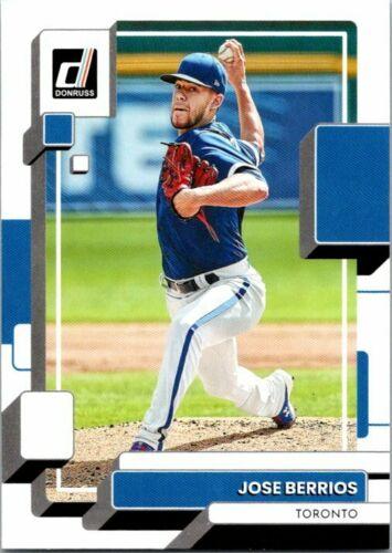 #168 Jose Berrios - Toronto Blue Jays - 2022 Donruss Baseball
