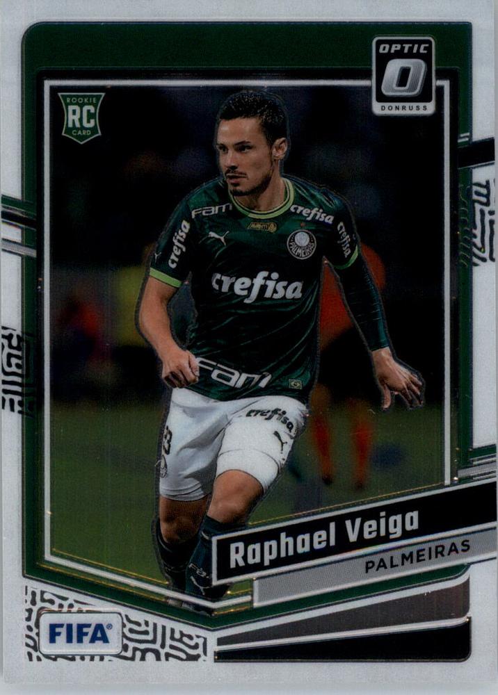 #168 Raphael Veiga - SE Palmeiras - 2023-24 Donruss - Optic Soccer