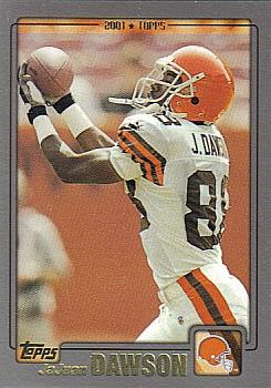 #168 JaJuan Dawson - Cleveland Browns - 2001 Topps Football