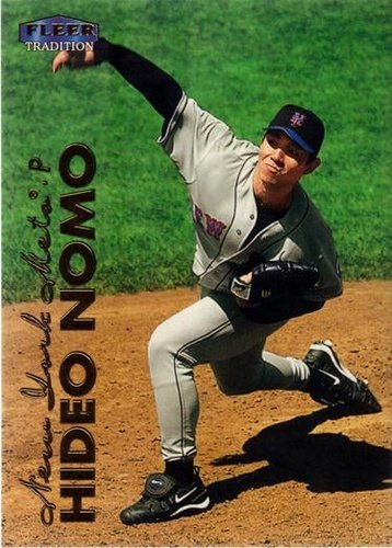 #168 Hideo Nomo - New York Mets - 1999 Fleer Tradition Baseball