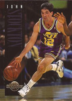 #168 John Stockton - Utah Jazz - 1994-95 SkyBox Premium Basketball