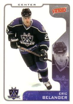 #168 Eric Belanger - Los Angeles Kings - 2001-02 Upper Deck Victory Hockey
