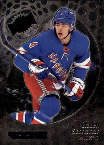 #168 Braden Schneider - New York Rangers - 2022-23 SkyBox Metal Universe Hockey