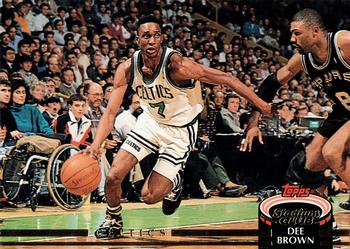 #168 Dee Brown - Boston Celtics - 1992-93 Stadium Club Basketball