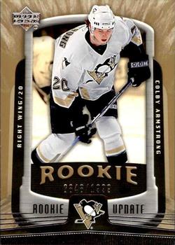 #168 Colby Armstrong - Pittsburgh Penguins - 2005-06 Upper Deck Rookie Update Hockey