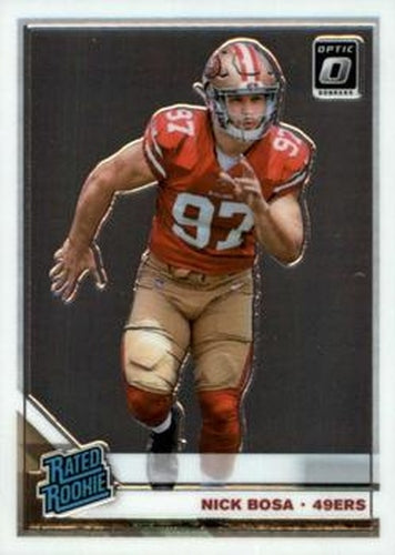 #168 Nick Bosa - San Francisco 49ers - 2019 Donruss Optic Football