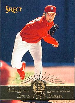 #168 Brian Barber - St. Louis Cardinals - 1995 Select Baseball