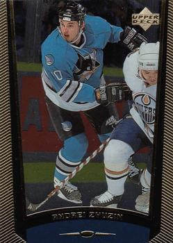 #168 Andrei Zyuzin - San Jose Sharks - 1998-99 Upper Deck Gold Reserve Hockey