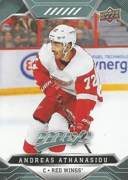 #168 Andreas Athanasiou - Detroit Red Wings - 2019-20 Upper Deck MVP Hockey