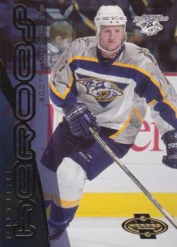 #168 Scott Hartnell - Nashville Predators - 2000-01 Upper Deck Heroes Hockey
