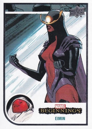 #168 Eimin - 2022 Upper Deck Marvel Beginnings