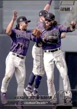 #168 Charlie Blackmon - Colorado Rockies - 2022 Stadium Club Baseball