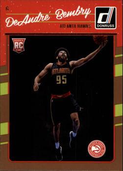 #168 DeAndre' Bembry - Atlanta Hawks - 2016-17 Donruss Basketball