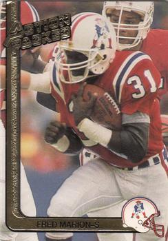 #168 Fred Marion - New England Patriots - 1991 Action Packed Football