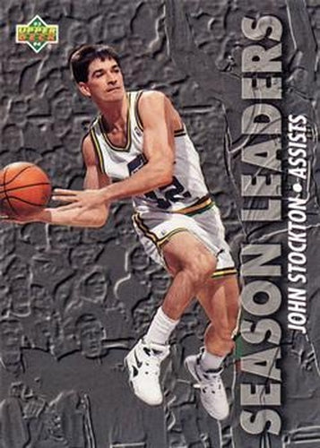 #168 John Stockton - Utah Jazz - 1993-94 Upper Deck Basketball