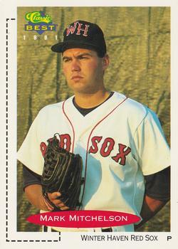 #168 Mark Mitchelson - Winter Haven Red Sox - 1991 Classic Best Baseball