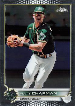 #168 Matt Chapman - Oakland Athletics - 2022 Topps Chrome Baseball