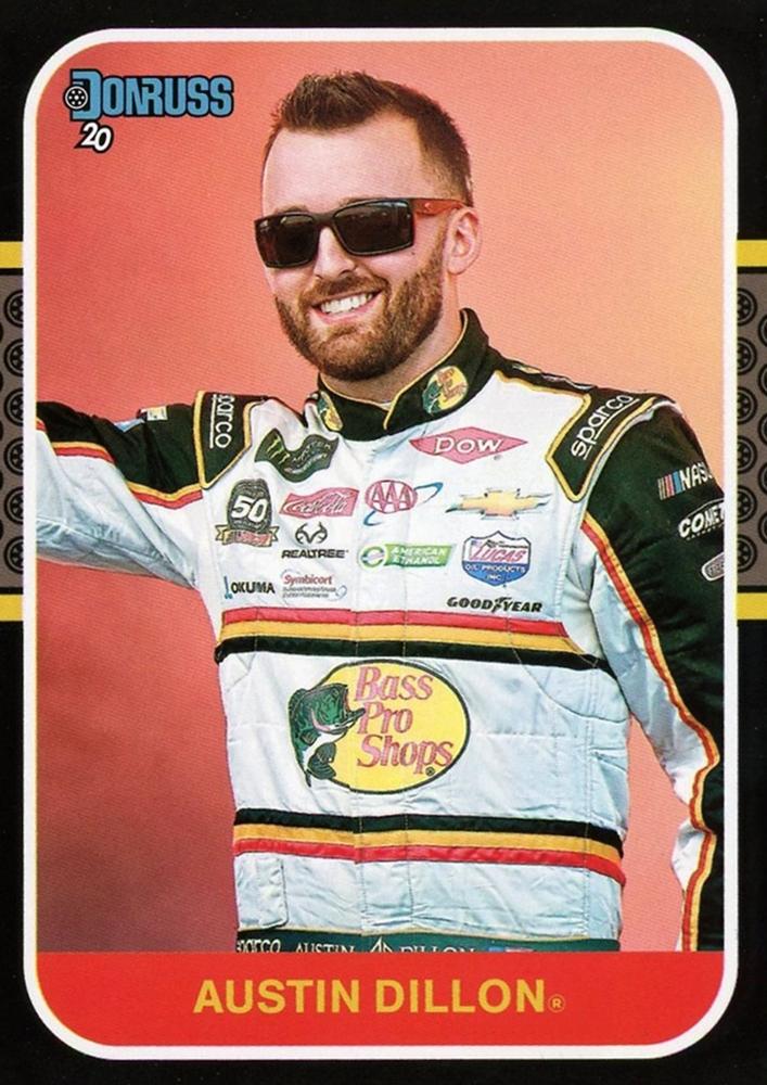 #168 Austin Dillon - Richard Childress Racing - 2020 Donruss Racing