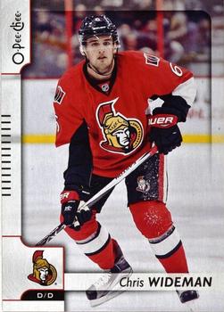 #168 Chris Wideman - Ottawa Senators - 2017-18 O-Pee-Chee Hockey