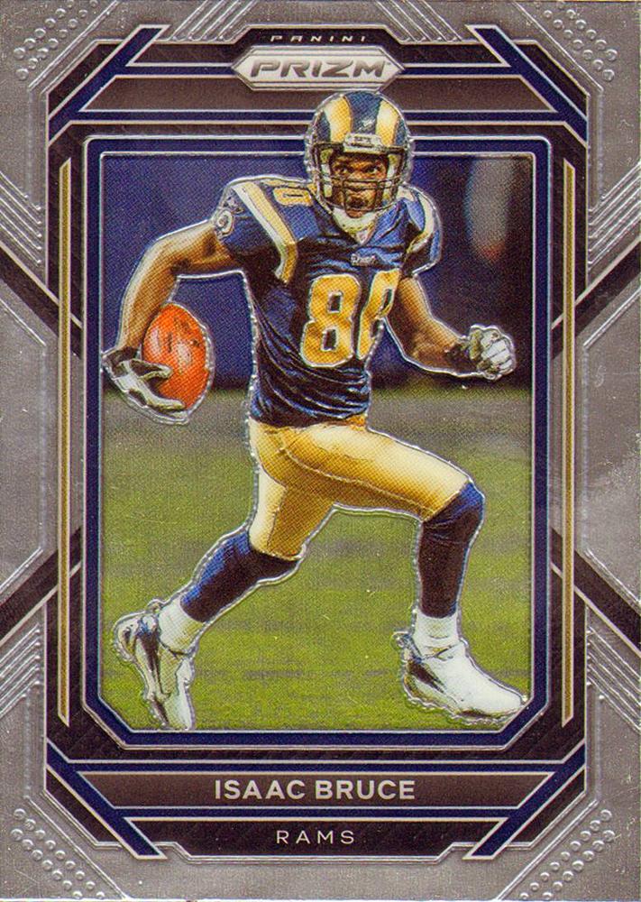#168 Isaac Bruce - St. Louis Rams - 2022 Panini Prizm Football