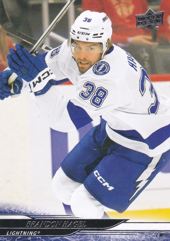 #168 Brandon Hagel - Tampa Bay Lightning - 2024-25 Upper Deck Hockey