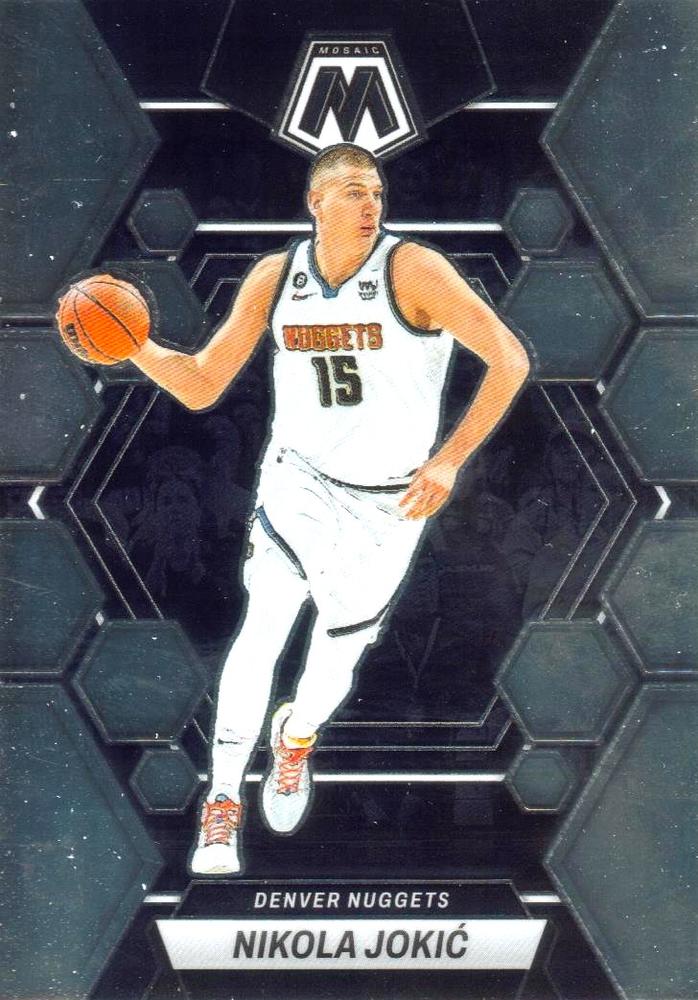 #168 Nikola Jokic - Denver Nuggets - 2022-23 Panini Mosaic Basketball