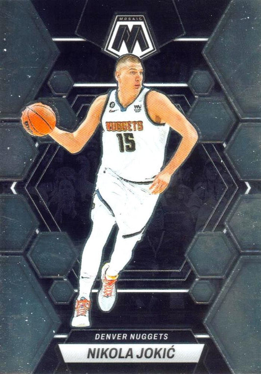 #168 Nikola Jokic - Denver Nuggets - 2022-23 Panini Mosaic Basketball