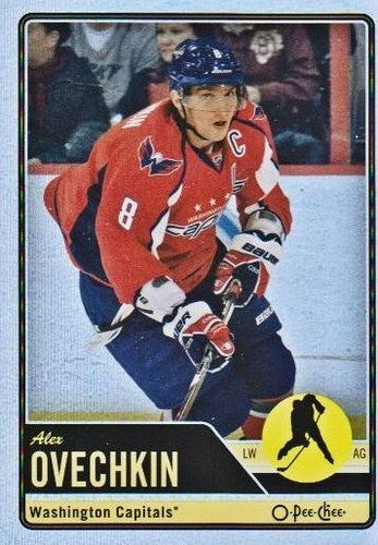 #168 Alexander Ovechkin - Washington Capitals - 2012-13 O-Pee-Chee - Rainbow Hockey