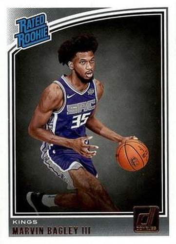 #168 Marvin Bagley III - Sacramento Kings - 2018-19 Donruss Basketball