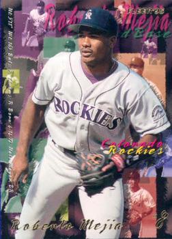 #U-168 Roberto Mejia - Colorado Rockies - 1995 Fleer Update Baseball