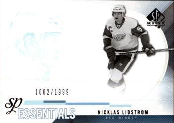 #169 Nicklas Lidstrom - Detroit Red Wings - 2010-11 SP Authentic Hockey